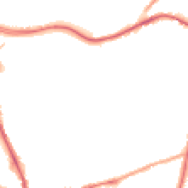 Night-time road noise heatmap for DY8 1LB