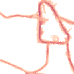 Night-time road noise heatmap for DY8 1SZ