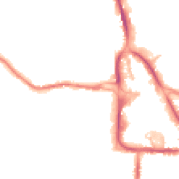 Night-time road noise heatmap for DY8 1XH
