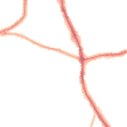 Night-time road noise heatmap for DY8 2DF