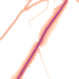 Daytime road noise heatmap for DY8 2RT