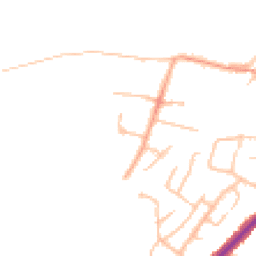 Daytime road noise heatmap for DY8 2XF