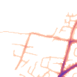 Daytime road noise heatmap for DY8 2XL