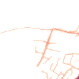 Daytime road noise heatmap for DY8 2XQ