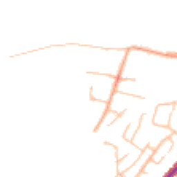 Daytime road noise heatmap for DY8 2XU