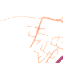 Daytime road noise heatmap for DY8 2YB