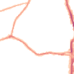Night-time road noise heatmap for DY8 3AN