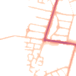 Daytime road noise heatmap for DY8 3LR