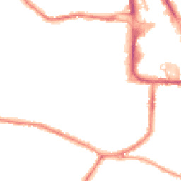 Night-time road noise heatmap for DY8 3XP