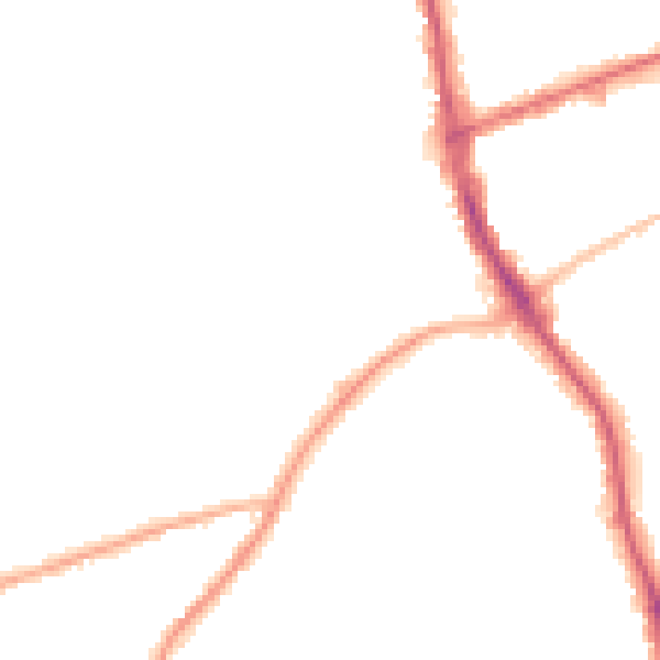 Night-time road noise heatmap for DY8 4BF
