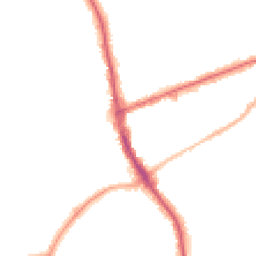 Night-time road noise heatmap for DY8 4DE