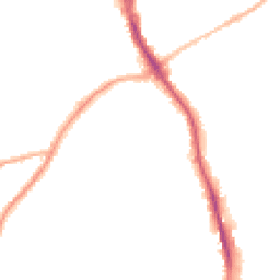 Night-time road noise heatmap for DY8 4DZ
