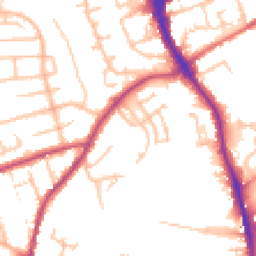 Daytime road noise heatmap for DY8 4GA