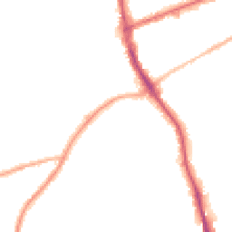 Night-time road noise heatmap for DY8 4GE