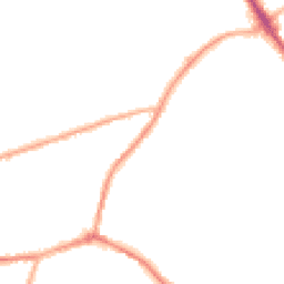 Night-time road noise heatmap for DY8 4NY