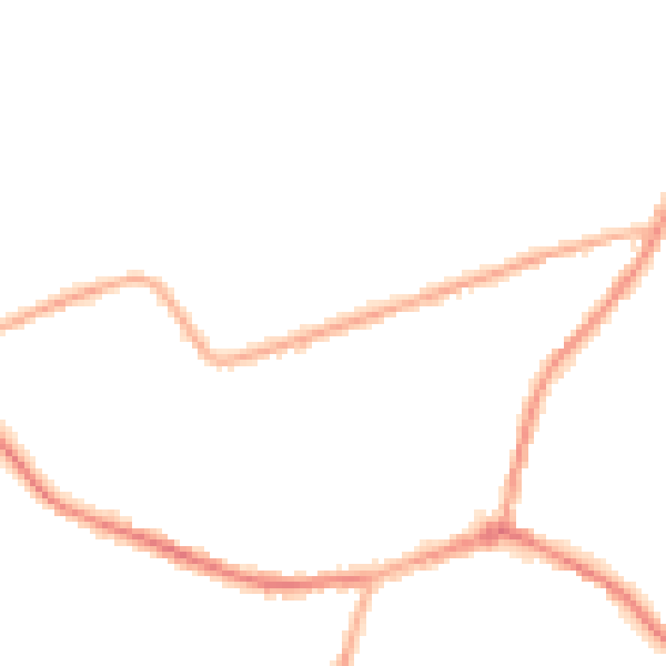 Night-time road noise heatmap for DY8 4QZ