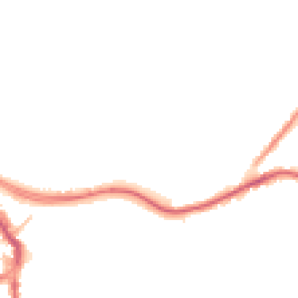 Night-time road noise heatmap for DY8 4UL