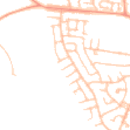 Daytime road noise heatmap for DY8 5JQ