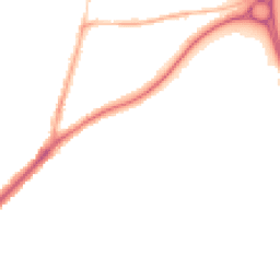 Night-time road noise heatmap for DY9 0AL