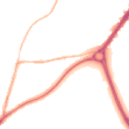 Night-time road noise heatmap for DY9 0AP