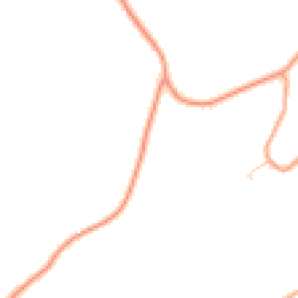 Daytime road noise heatmap for DY9 0AU