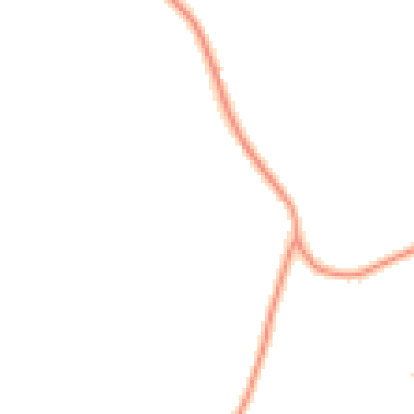 Daytime road noise heatmap for DY9 0BA