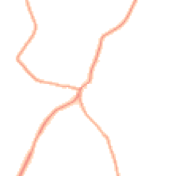 Daytime road noise heatmap for DY9 0BF