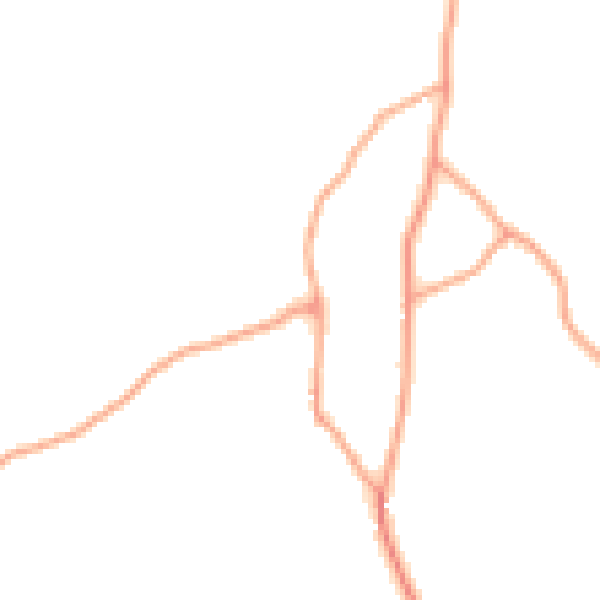 Daytime road noise heatmap for DY9 0BH