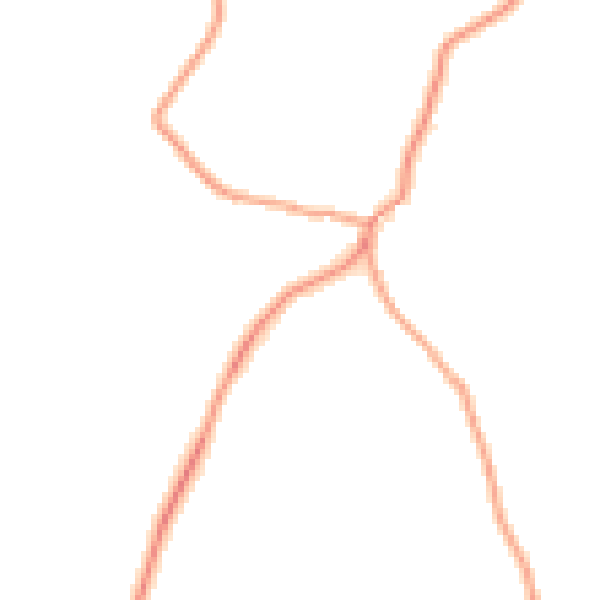 Daytime road noise heatmap for DY9 0BW