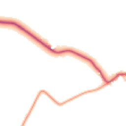 Daytime road noise heatmap for DY9 0DL
