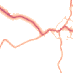 Daytime road noise heatmap for DY9 0DN