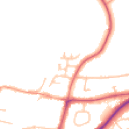 Daytime road noise heatmap for DY9 0PQ