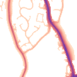 Daytime road noise heatmap for DY9 0QZ