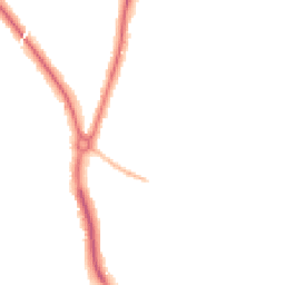 Night-time road noise heatmap for DY9 0TT