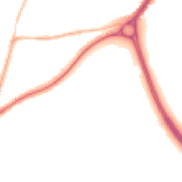 Night-time road noise heatmap for DY9 0WE