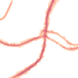 Night-time road noise heatmap for DY9 7DG