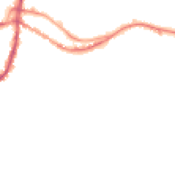 Night-time road noise heatmap for DY9 8AU