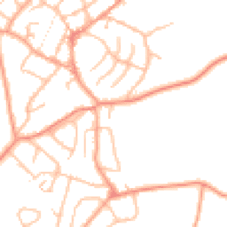 Daytime road noise heatmap for DY9 8XH
