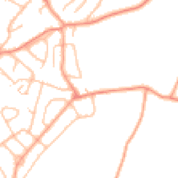 Daytime road noise heatmap for DY9 9AJ