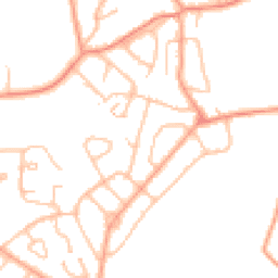 Daytime road noise heatmap for DY9 9BU