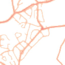 Daytime road noise heatmap for DY9 9DN