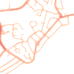 Daytime road noise heatmap for DY9 9DQ
