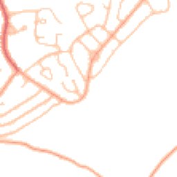 Daytime road noise heatmap for DY9 9DS