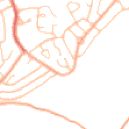 Daytime road noise heatmap for DY9 9EP