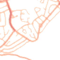 Daytime road noise heatmap for DY9 9EW