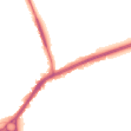 Night-time road noise heatmap for DY9 9JZ