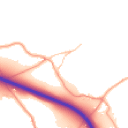 Daytime road noise heatmap for DY9 9PR