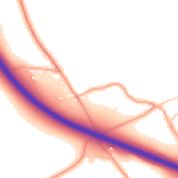 Daytime road noise heatmap for DY9 9PX