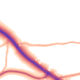 Daytime road noise heatmap for DY9 9UH