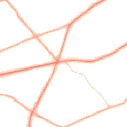 Daytime road noise heatmap for DY9 9UY